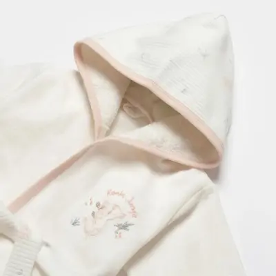 Bibaby Unisex Organik Bornoz Takımı Koala Jungle Pembe - 5