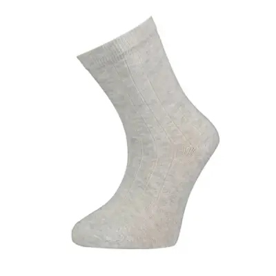 Bibaby Unisex Organik Çorap Soket 4lü New Basic Gri - 4