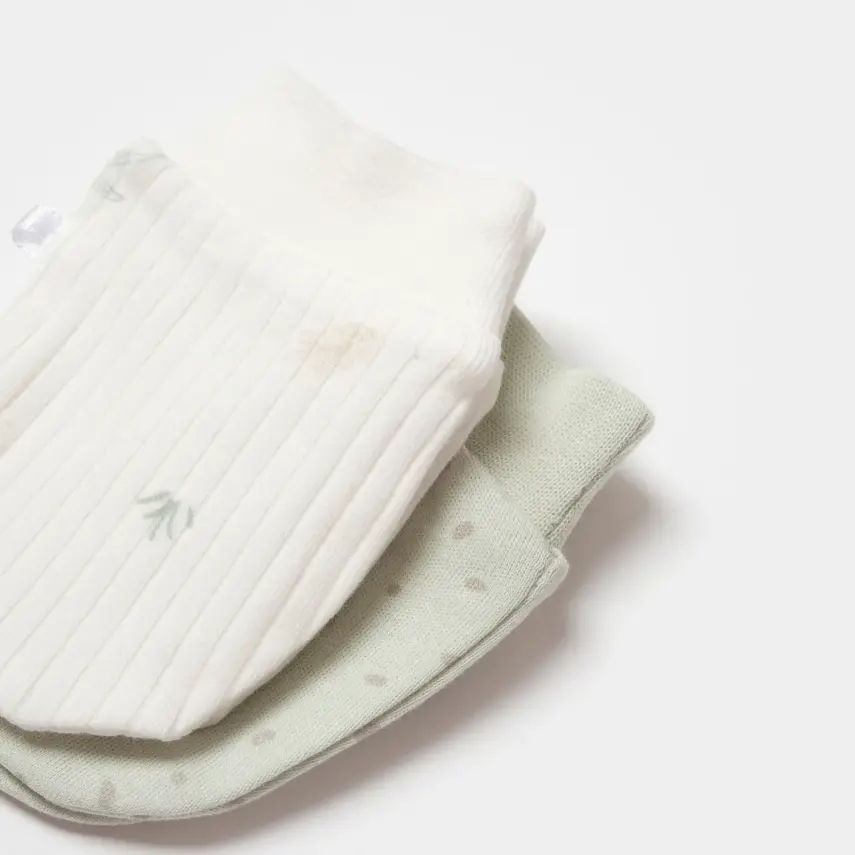 Bibaby Unisex Organik Eldiven 2li Koala Jungle Mint - 3