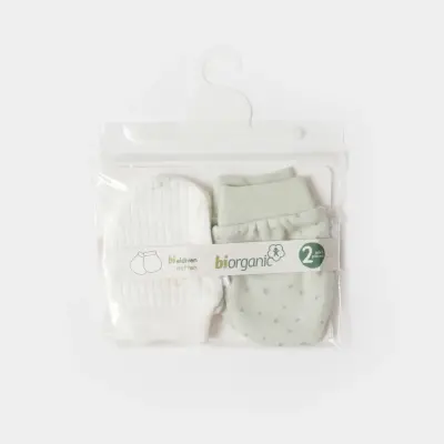 Bibaby Unisex Organik Eldiven 2li Koala Jungle Mint - 4