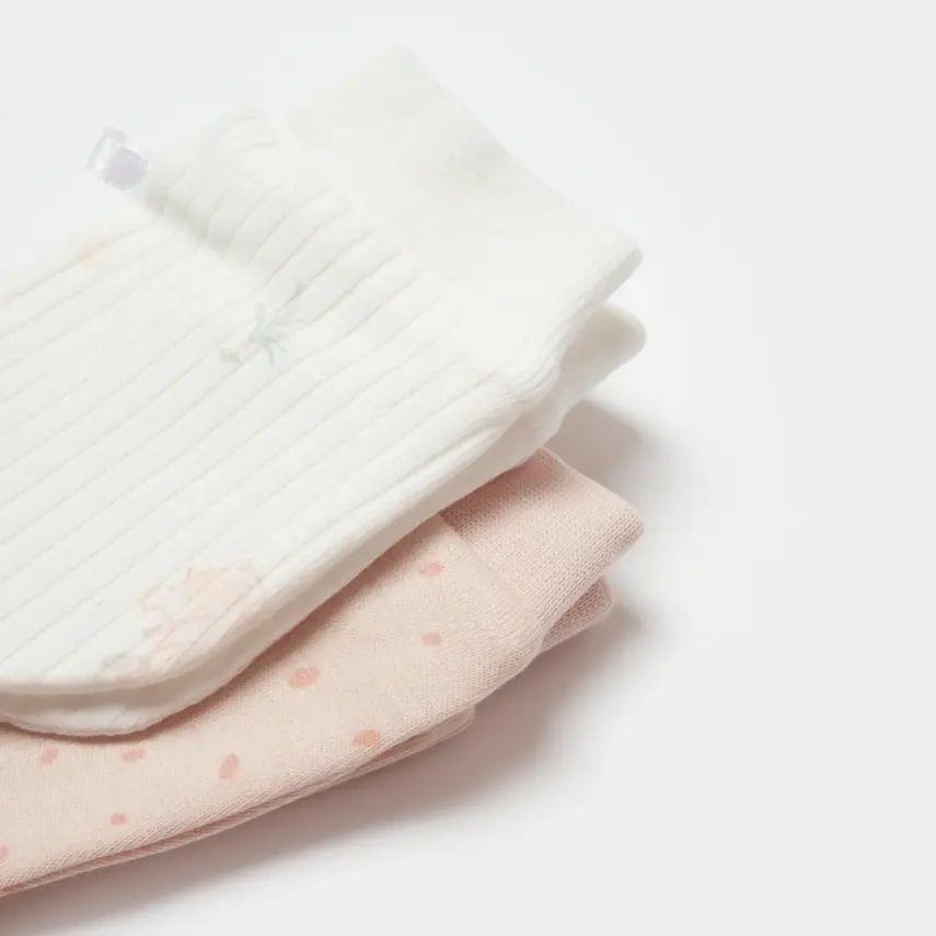 Bibaby Unisex Organik Eldiven 2li Koala Jungle Pembe - 4