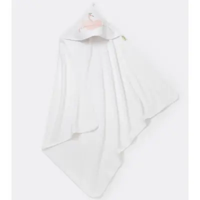 Bibaby Unisex Organik Havlu Örme Lovely Flamingo Ekru - Pembe - 4