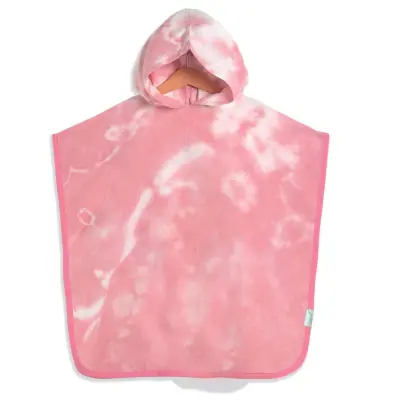 Bibaby Unisex Organik Havlu Panço Summer Gül Kurusu 