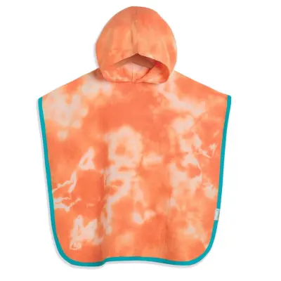 Bibaby Unisex Organik Havlu Panço Summer Turuncu