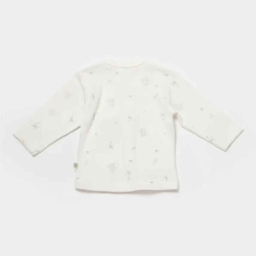 Bibaby Unisex Organik İç - Dış Zıbın 2li Koala Jungle Gri - 2