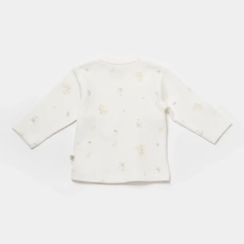 Bibaby Unisex Organik İç - Dış Zıbın 2li Koala Jungle Mint - 6