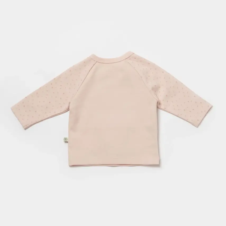 Bibaby Unisex Organik İç - Dış Zıbın 2li Koala Jungle Pembe - 6