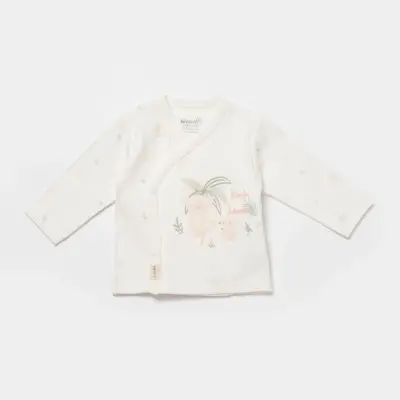 Bibaby Unisex Organik İç - Dış Zıbın 2li Koala Jungle Pembe - 5