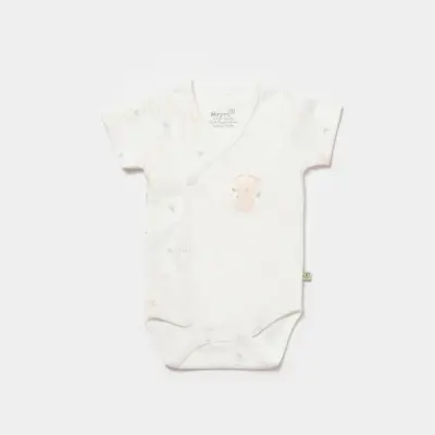 Bibaby Unisex Organik İç - Dış Zıbın Koala Jungle Pembe