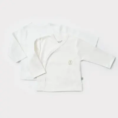 Bibaby Unisex Organik İç - Dış Zıbın Nature Ekru 