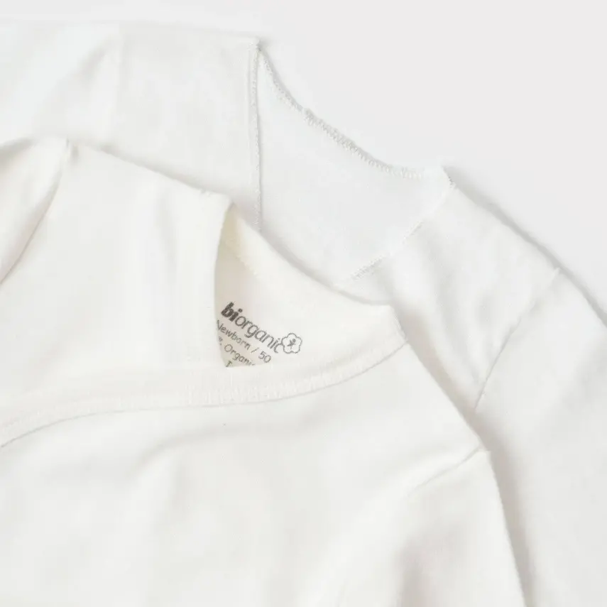 Bibaby Unisex Organik İç - Dış Zıbın Nature Ekru - 2