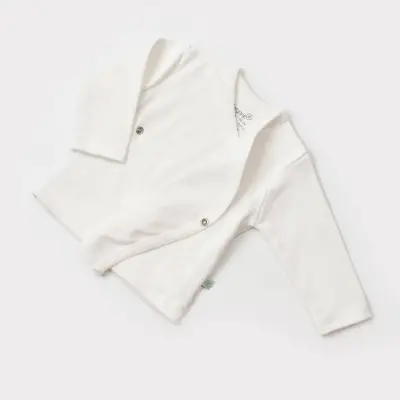 Bibaby Unisex Organik İç - Dış Zıbın Nature Ekru - 3