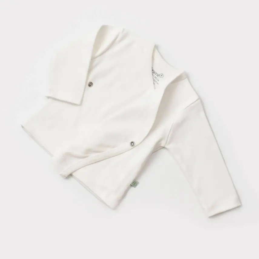 Bibaby Unisex Organik İç - Dış Zıbın Nature Ekru - 3