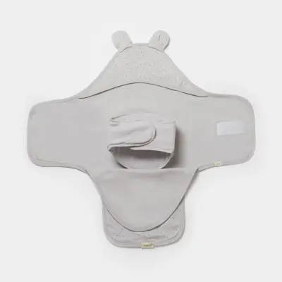 Bibaby Unisex Organik Kundak Battaniye Koala Jungle Gri