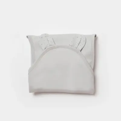 Bibaby Unisex Organik Kundak Battaniye Koala Jungle Gri - 4