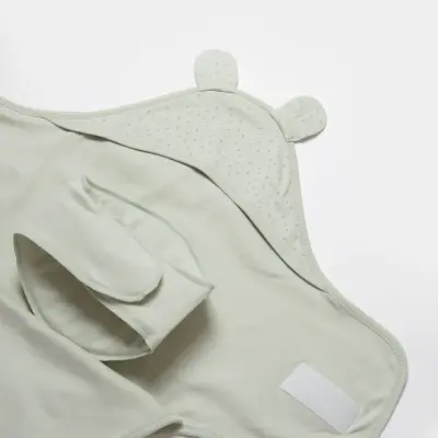 Bibaby Unisex Organik Kundak Battaniye Koala Jungle Mint - 2