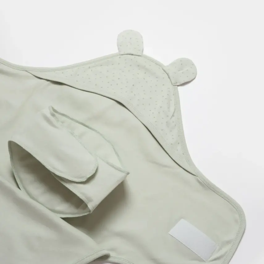 Bibaby Unisex Organik Kundak Battaniye Koala Jungle Mint - 2