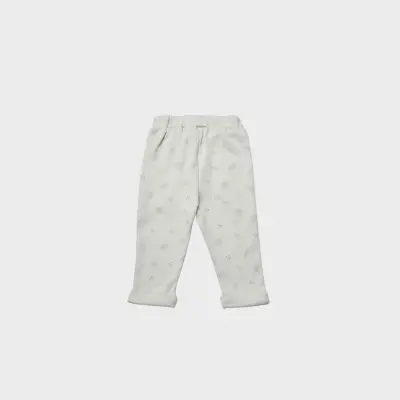 Bibaby Unisex Organik Pantolon Love Our Warth Yeşil - 2