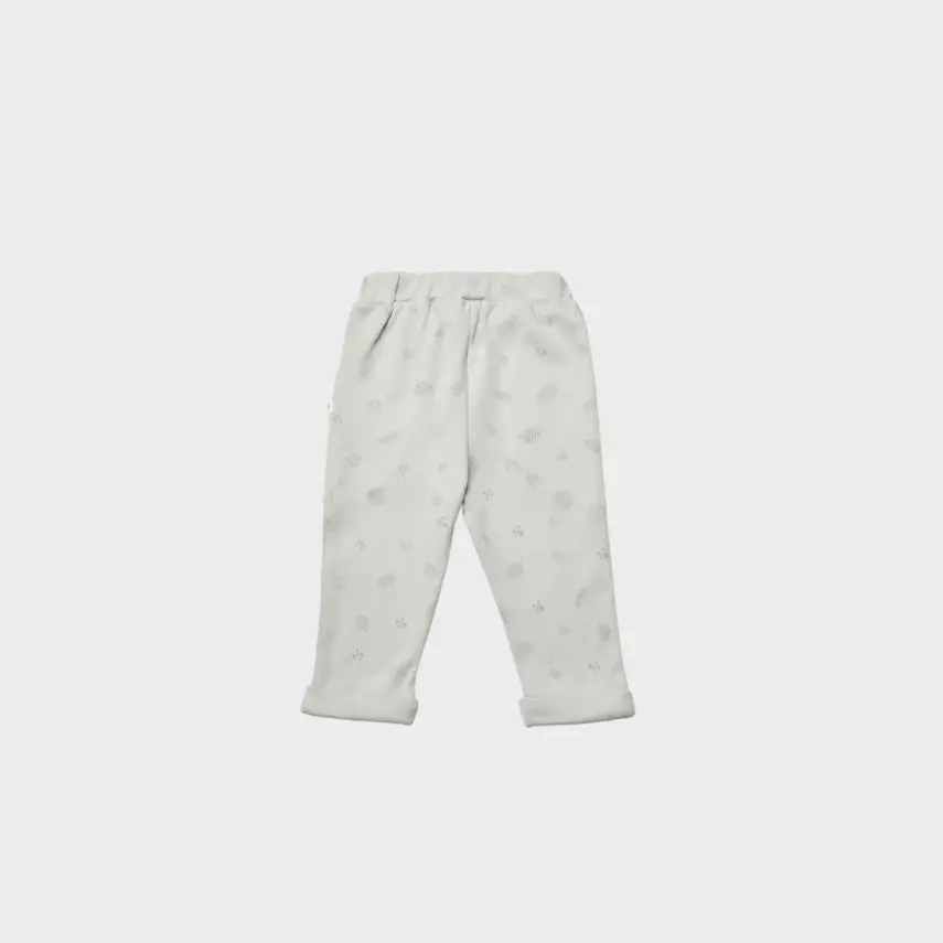 Bibaby Unisex Organik Pantolon Love Our Warth Yeşil - 2