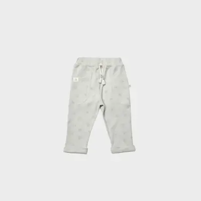 Bibaby Unisex Organik Pantolon Love Our Warth Yeşil - 6