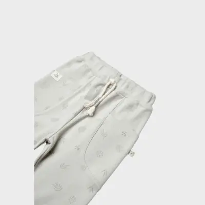 Bibaby Unisex Organik Pantolon Love Our Warth Yeşil - 8