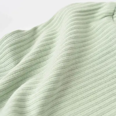 Bibaby Unisex Organik Pantolon Patiksiz Soft Modal Yeşil - 6