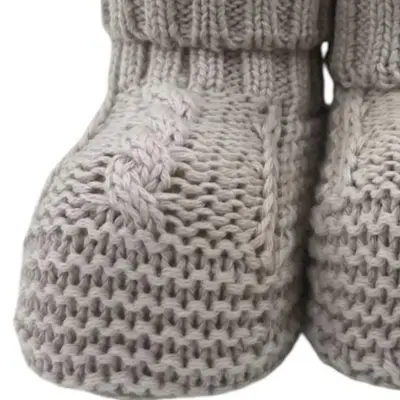 Bibaby Unisex Organik Patik Triko Colors Bej - 2