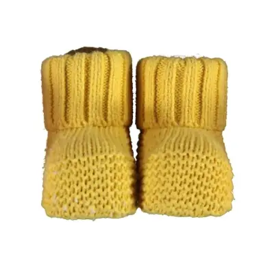 Bibaby Unisex Organik Patik Triko Colors Hardal 