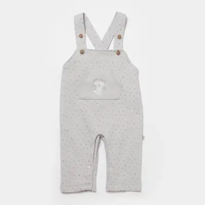 Bibaby Unisex Organik Salopet Koala Jungle Gri - 4