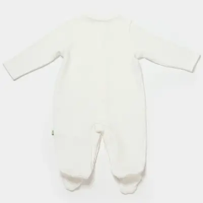 Bibaby Unisex Organik Salopet Modal Nature Relax Ecru - 2