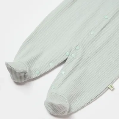 Bibaby Unisex Organik Salopet Modal Nature Relax Mint - 14