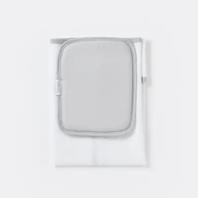 Bibaby Unisex Organik Yastıklı Muşamba Pratik Alt Açma Beyaz - Gri - 2