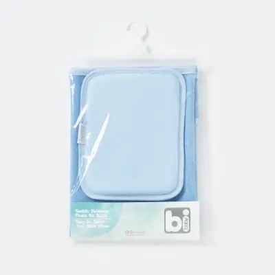 Bibaby Unisex Organik Yastıklı Muşamba Pratik Alt Açma Mavi - 2