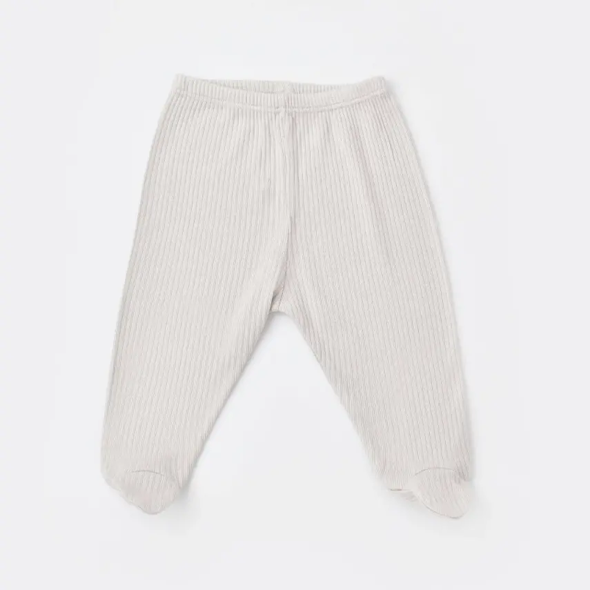 Bibaby Unisex Organik Zıbın 3lü Soft Modal Gri - 4