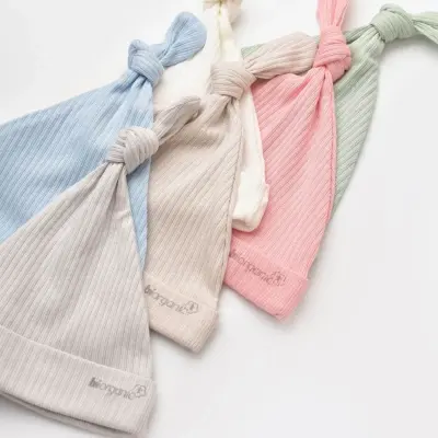 Bibaby Unisex Organik Zıbın 3lü Soft Modal Pembe - 7