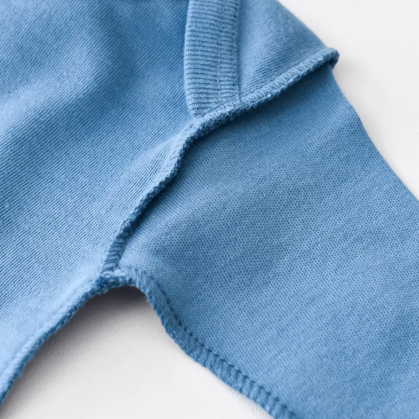 Bibaby Unisex Organik Zıbın Takımı Caretta In Live Prematüre Taş - İndigo - 11