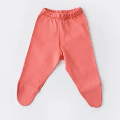 Bibaby Unisex Organik Zıbın Takımı Wild Flowers Prematüre Coral - 10