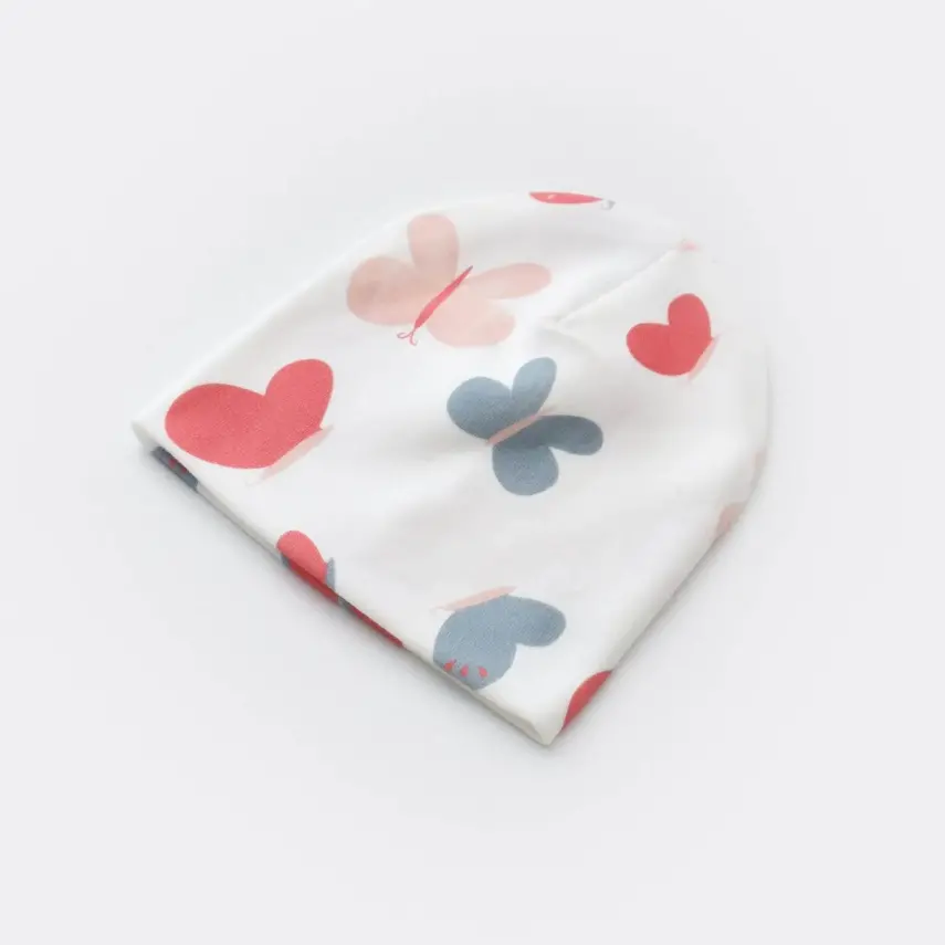 Bibaby Unisex Organik Zıbın Takımı Wild Flowers Prematüre Spring Blue - 5