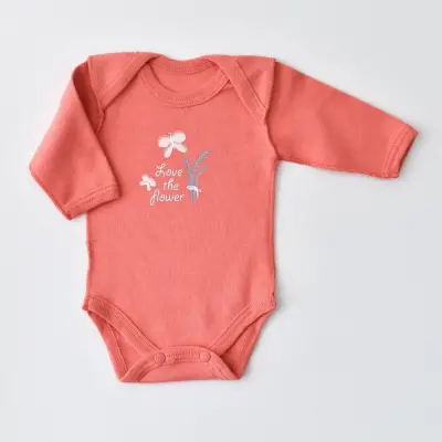 Bibaby Unisex Organik Zıbın Takımı Wild Flowers Prematüre Spring Blue - 4