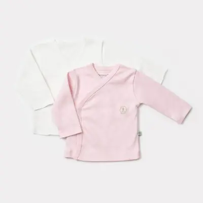 Bibaby Unisex Zıbın İç Dış Organik Nature Pembe