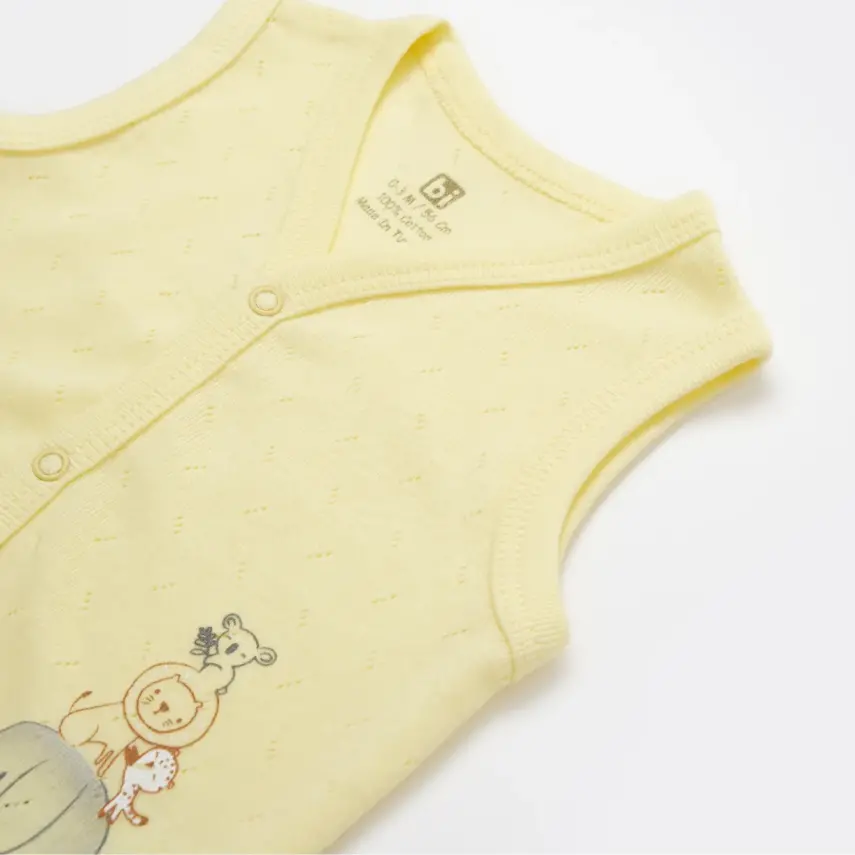 Bibaby Yelek Hello Safari Limon - 3