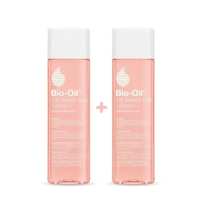 Bio-Oil Çatlak Karşıtı & Nemlendirici Cilt Bakım Yağı Yeni Formül 125 ml*2 - 1