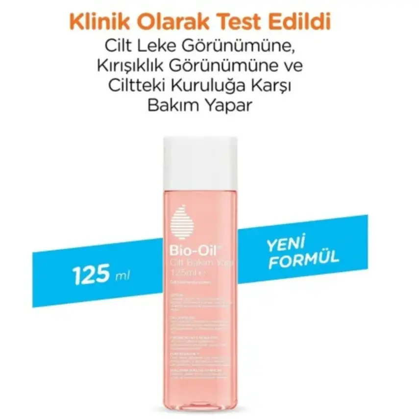 Bio-Oil Çatlak Karşıtı & Nemlendirici Cilt Bakım Yağı Yeni Formül 125 ml*3 - 2