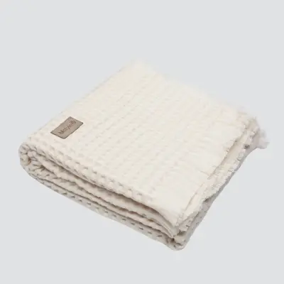 Bistyle Battaniye Pike Style Baby 110x110cm Ekru