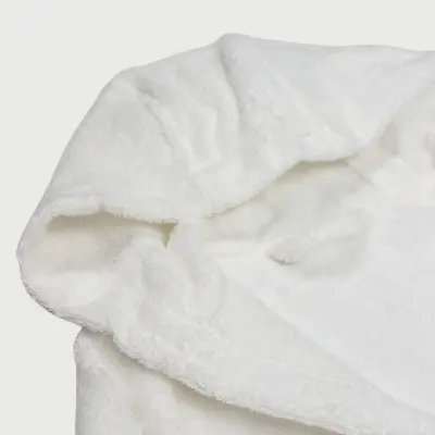 Bistyle Bebek Bornoz Luluco Bird And Bear Ekru Unisex - 2