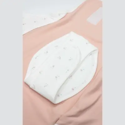 Bistyle Bel Destekli Kundak Grow In Love Pembe - Ekru - 4