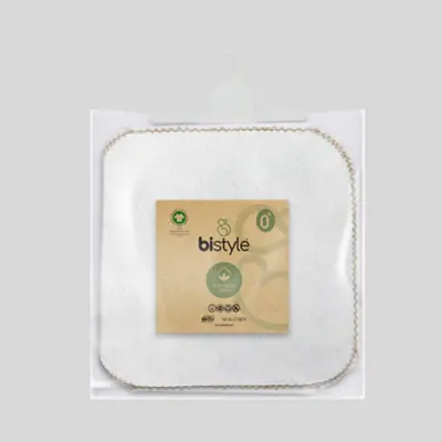 Bistyle Büyük Boy 6lı Bebek Havlu Mendil  Ekru - 5