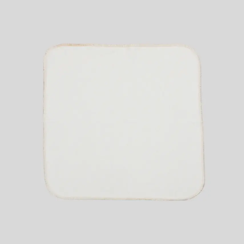 Bistyle Büyük Boy 6lı Bebek Penye Mendil  Ekru - 4