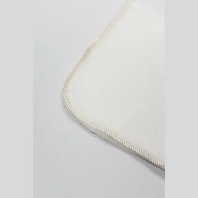 Bistyle Büyük Boy 6lı Bebek Penye Mendil  Ekru - 2