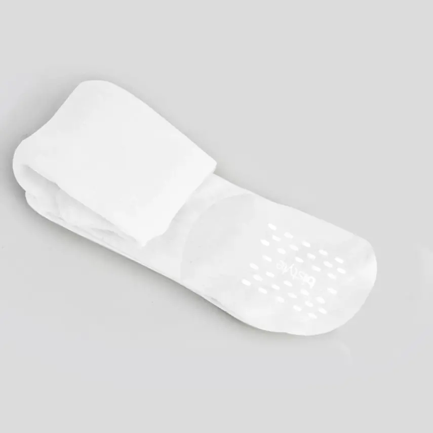 Bistyle Çorap Külotlu Kaymaz Penye Basic Beyaz - 6